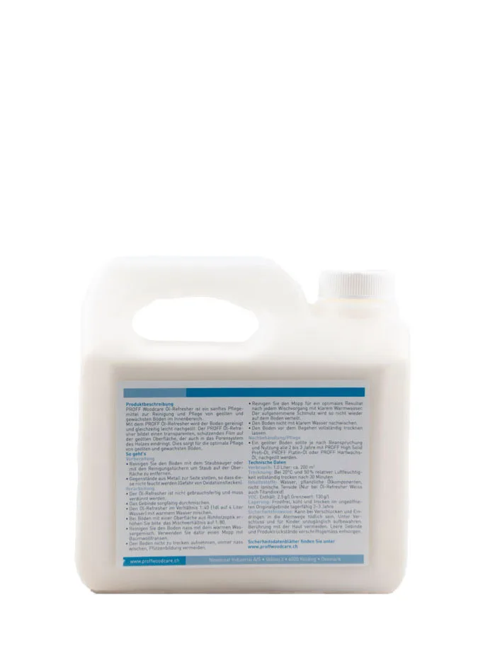 Proff Woodcare OEL-REFRESHER 2.5 L NATUR