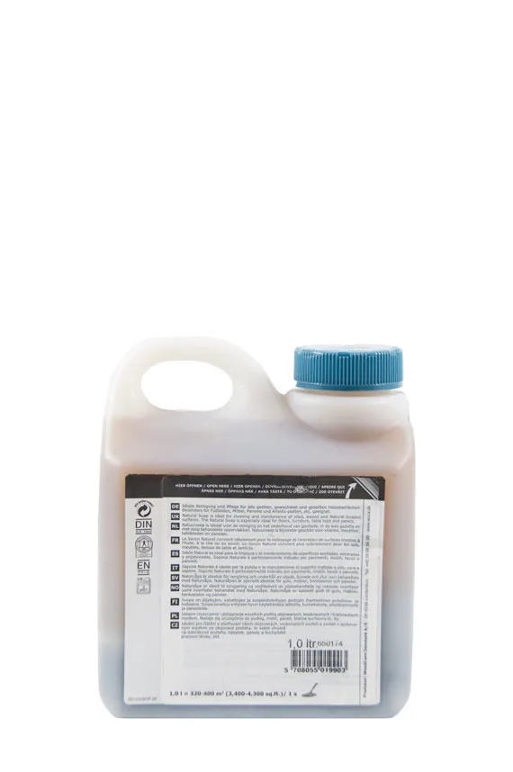 Woca HOLZBODENSEIFE NATURAL SOAP 1 L GRAU