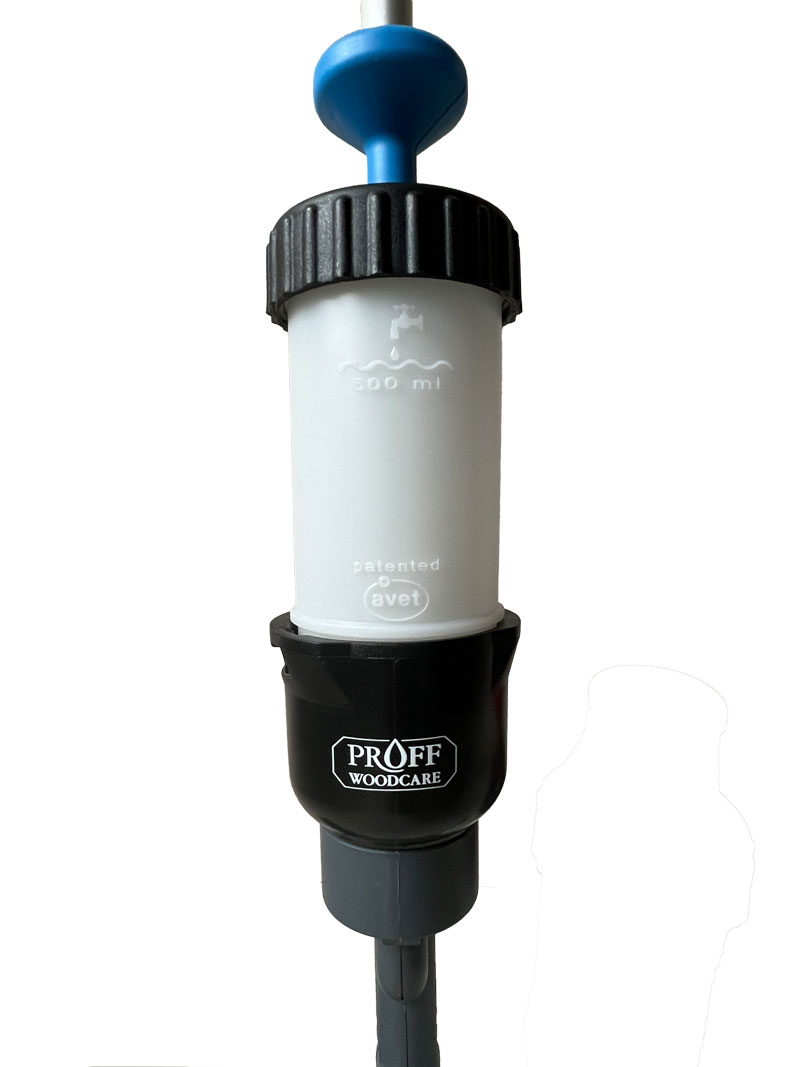 Pulu Spray Mopp Flasche Nahaufname